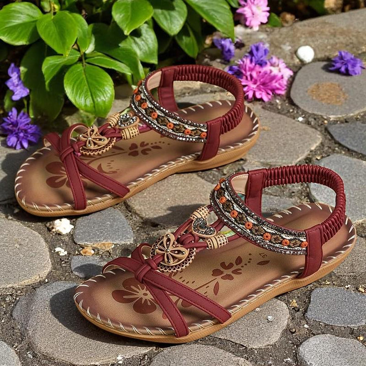 Velsa - Embellished Gladiator Sandals