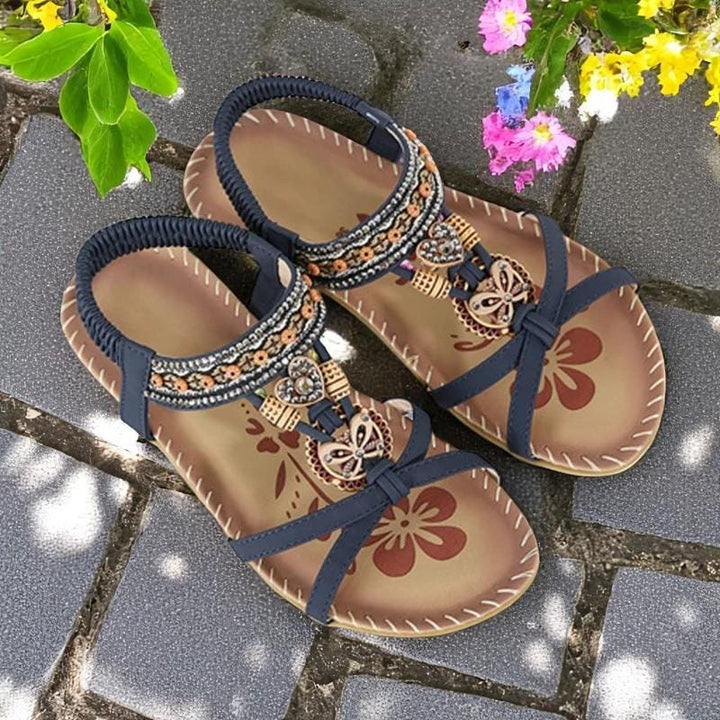 Velsa - Embellished Gladiator Sandals
