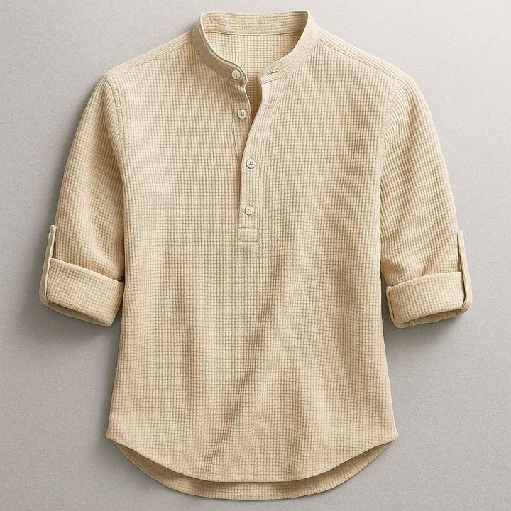 Thorne - Soft-Touch Button-Up Shirt