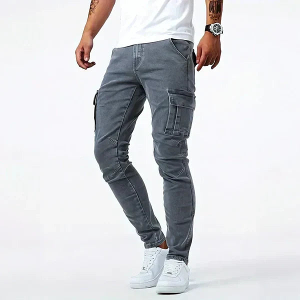Asher - Premium Cargo Jeans