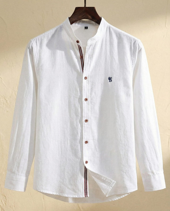 Rydoril - Crisp Officer-Collar Shirt