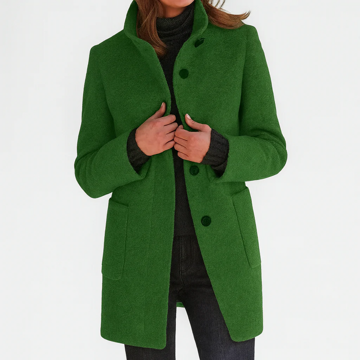 Elanique - Soft-Touch Tailored Coat