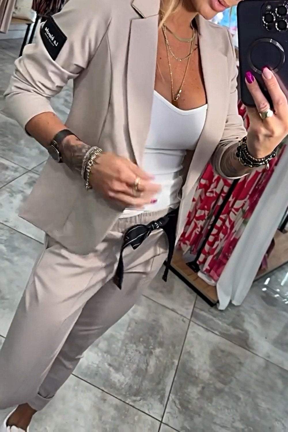 Janira - Soft-Touch Two-Piece Set