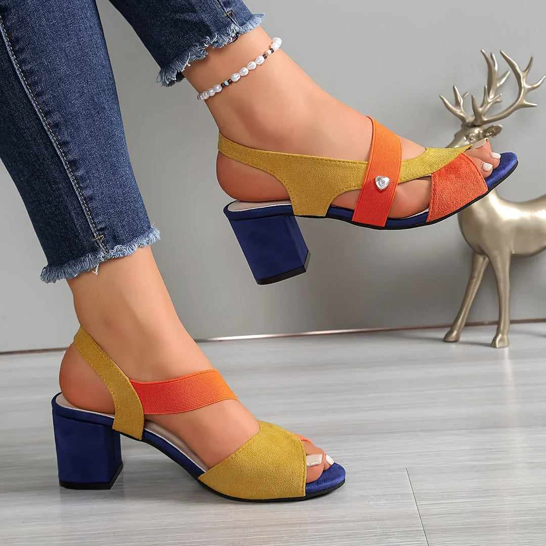 Lurene - Cushioned Block Heels