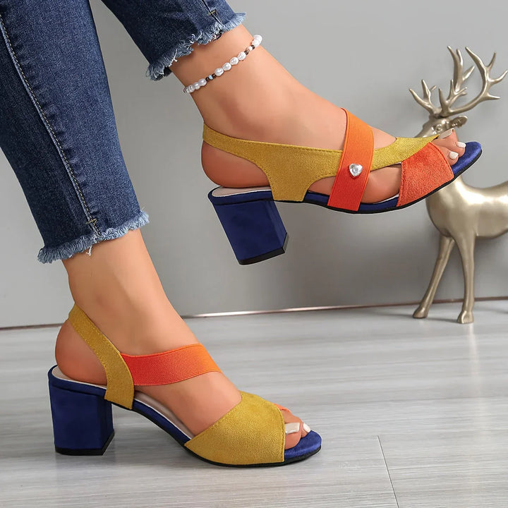 Lurene - Cushioned Block Heels