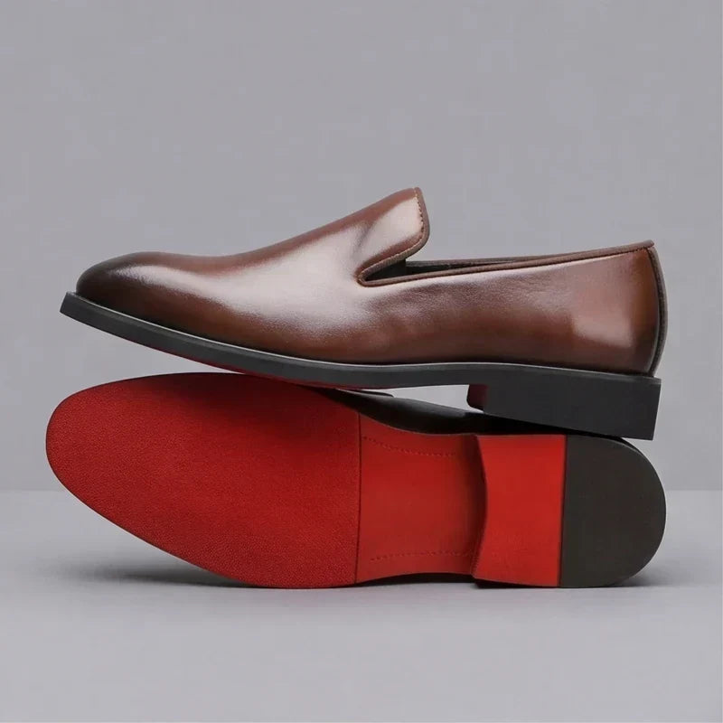 Dougie - Red-Sole Loafers