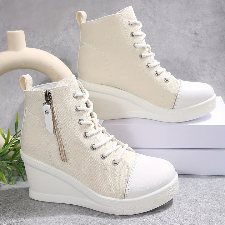 Harper - Sculpted Wedge Sneakers