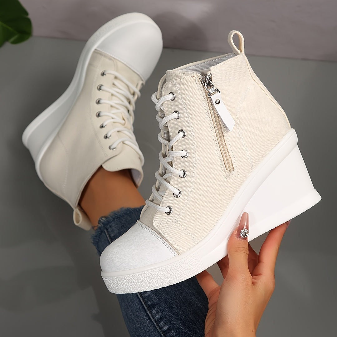 Harper - Sculpted Wedge Sneakers