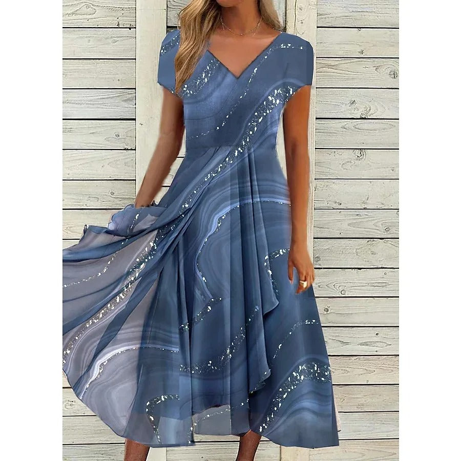 Elya - Airy Pleated Summer Dress