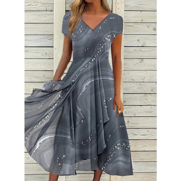 Elya - Airy Pleated Summer Dress