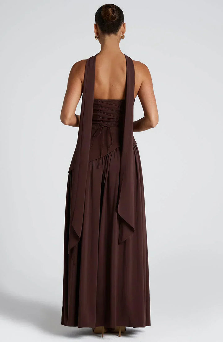 Rynellea - Elegant Strapless Evening Dress