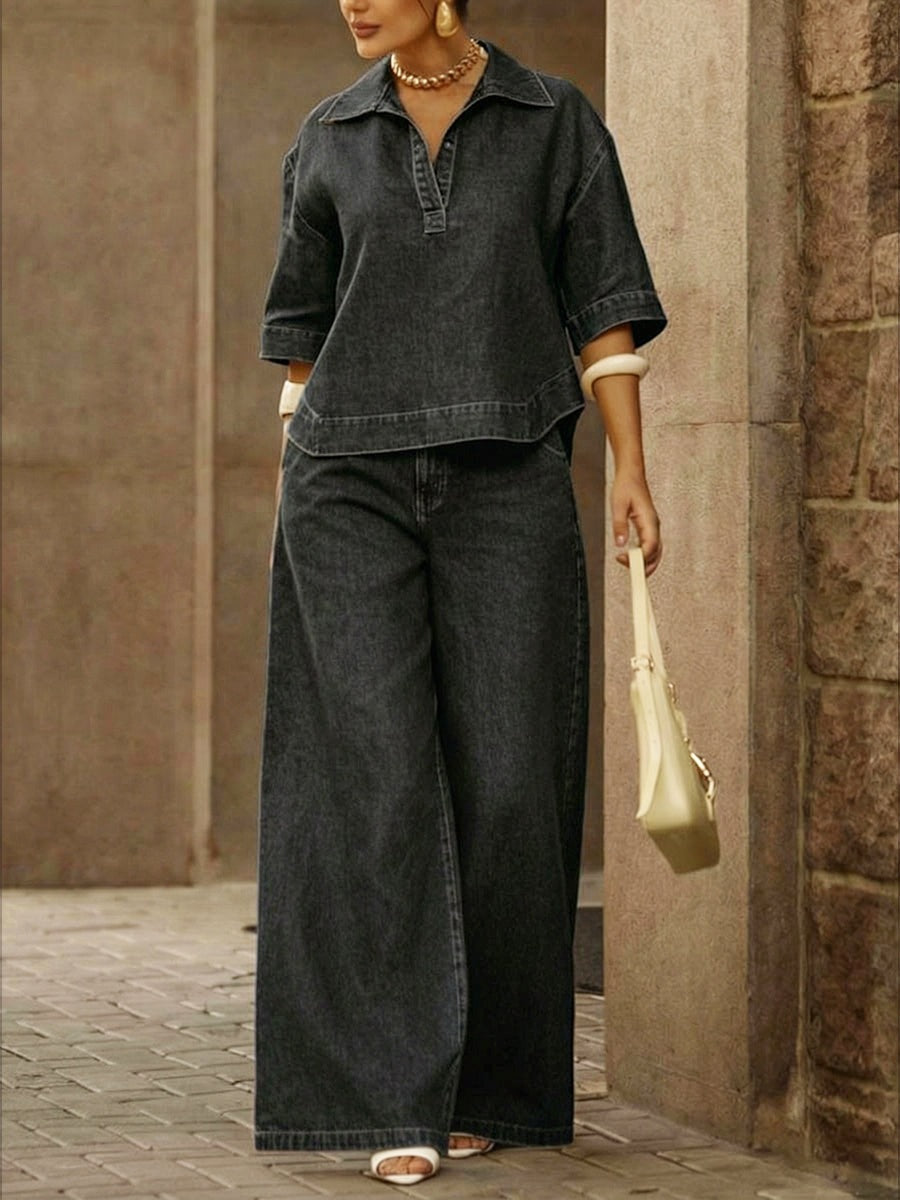 Mia - Relaxed-Fit Two-Piece Set