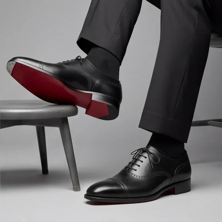 Arvid - Premium Cap-Toe Oxford Shoes