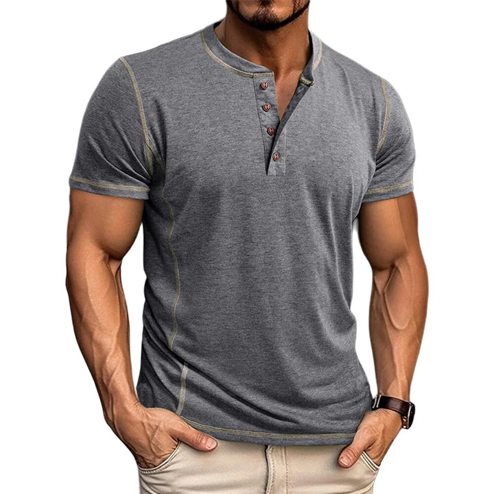 Bardwell - Soft-Touch Henley T-Shirt