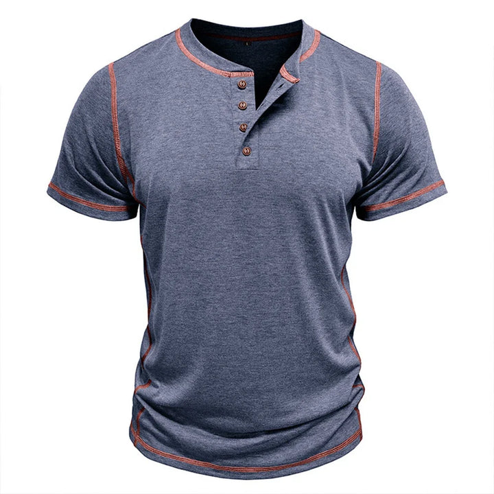 Bardwell - Soft-Touch Henley T-Shirt