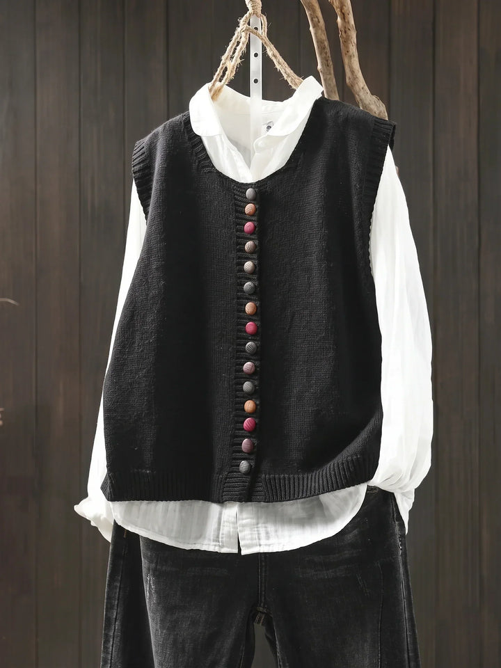 Meleri - Soft-Touch Knit Vest