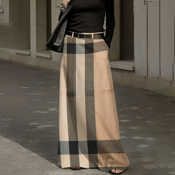 Sorellia - Soft-Touch A-Line Maxi Skirt