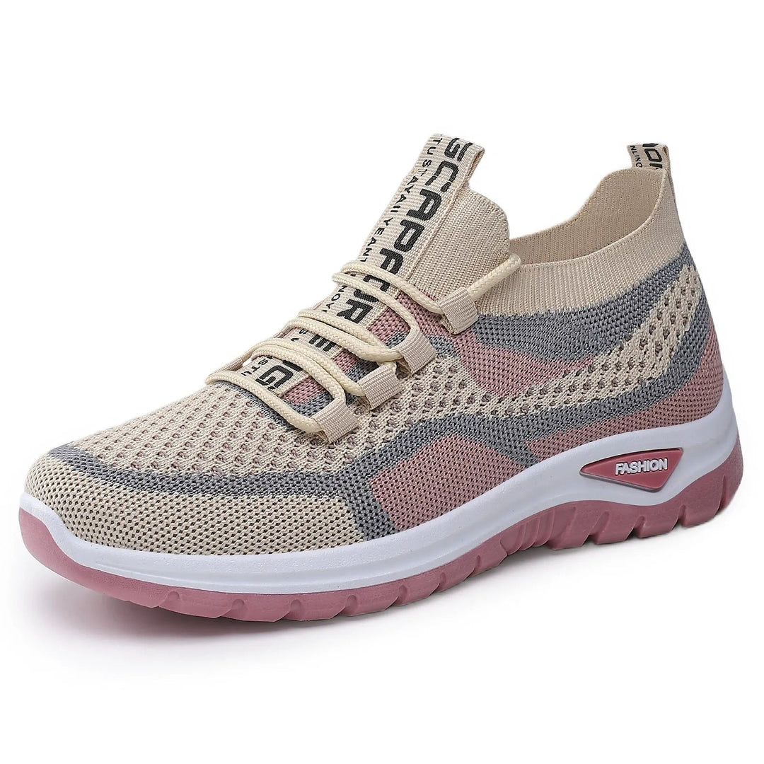Xarae - Lightweight Cushioned Lace-Up Running Sneakers