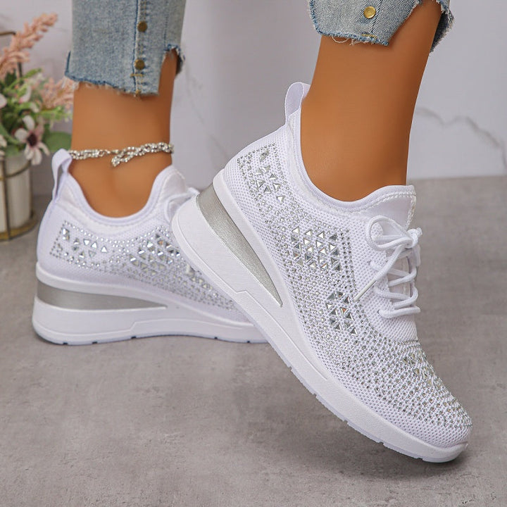 Luriya - Sparkling Rhinestone Sneakers