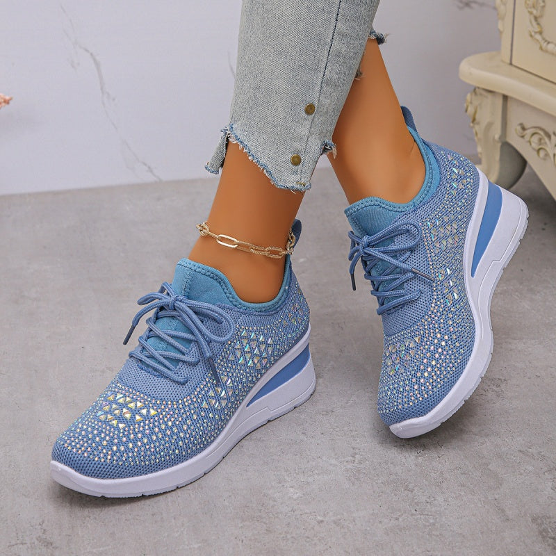 Luriya - Sparkling Rhinestone Sneakers