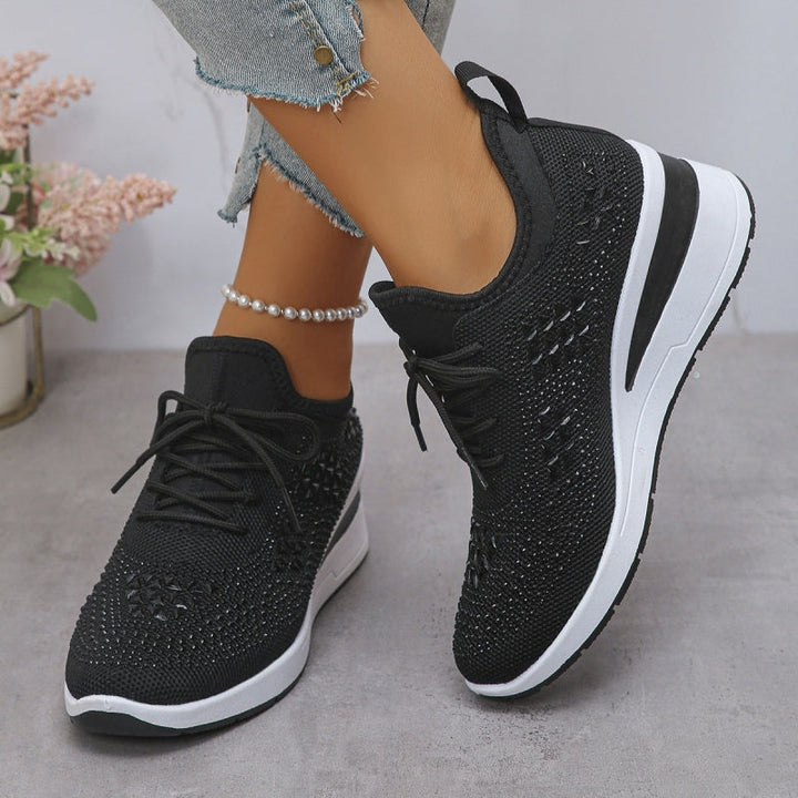 Luriya - Sparkling Rhinestone Sneakers