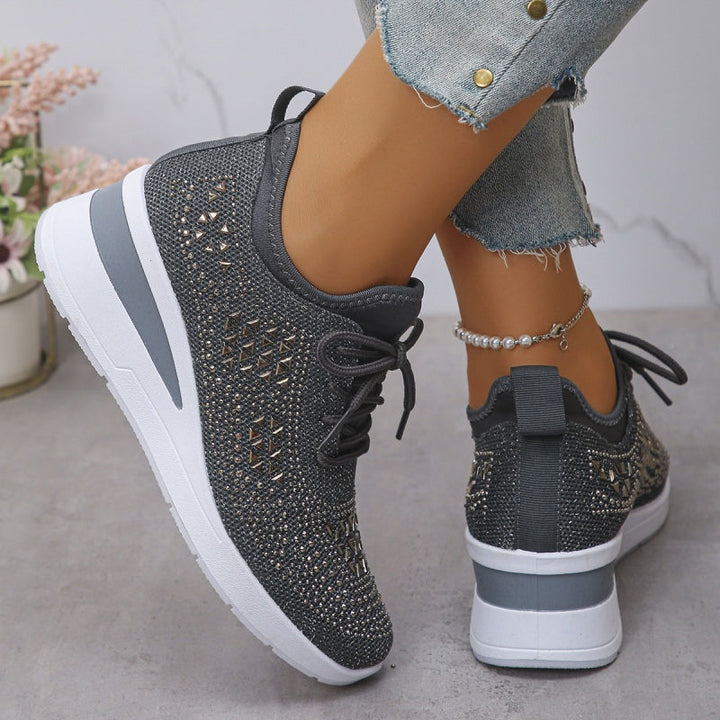 Luriya - Sparkling Rhinestone Sneakers