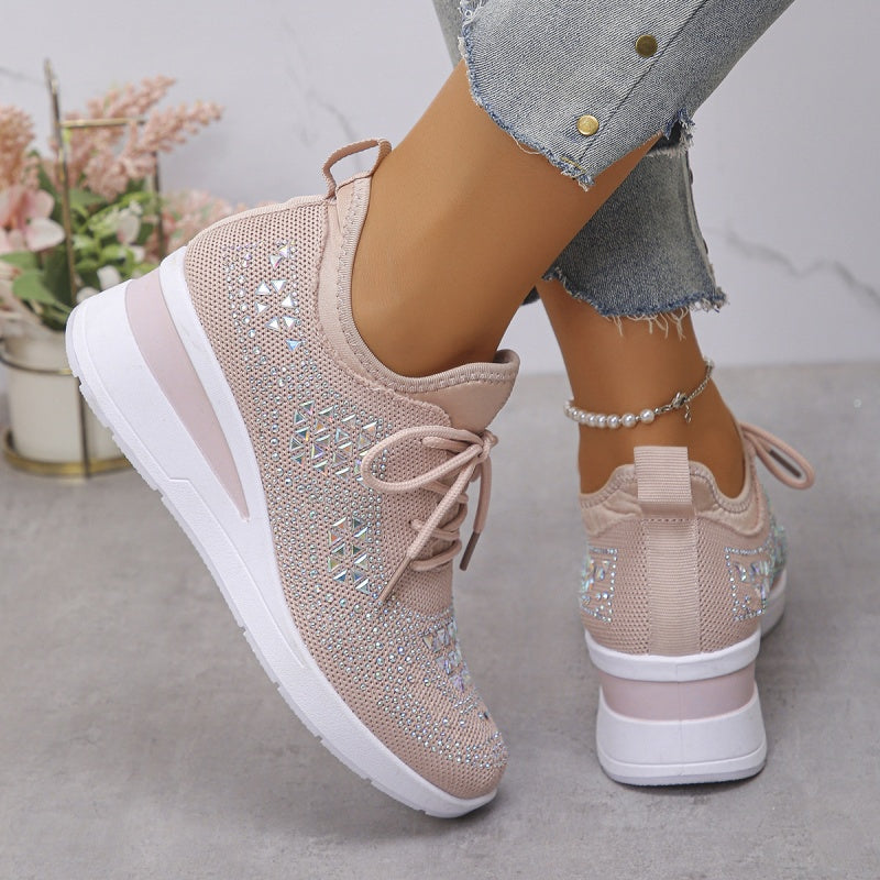 Luriya - Sparkling Rhinestone Sneakers