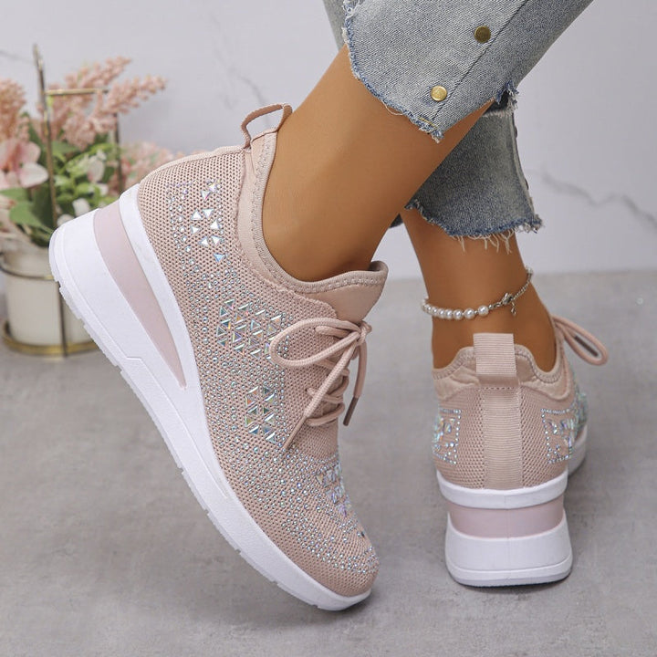 Luriya - Sparkling Rhinestone Sneakers