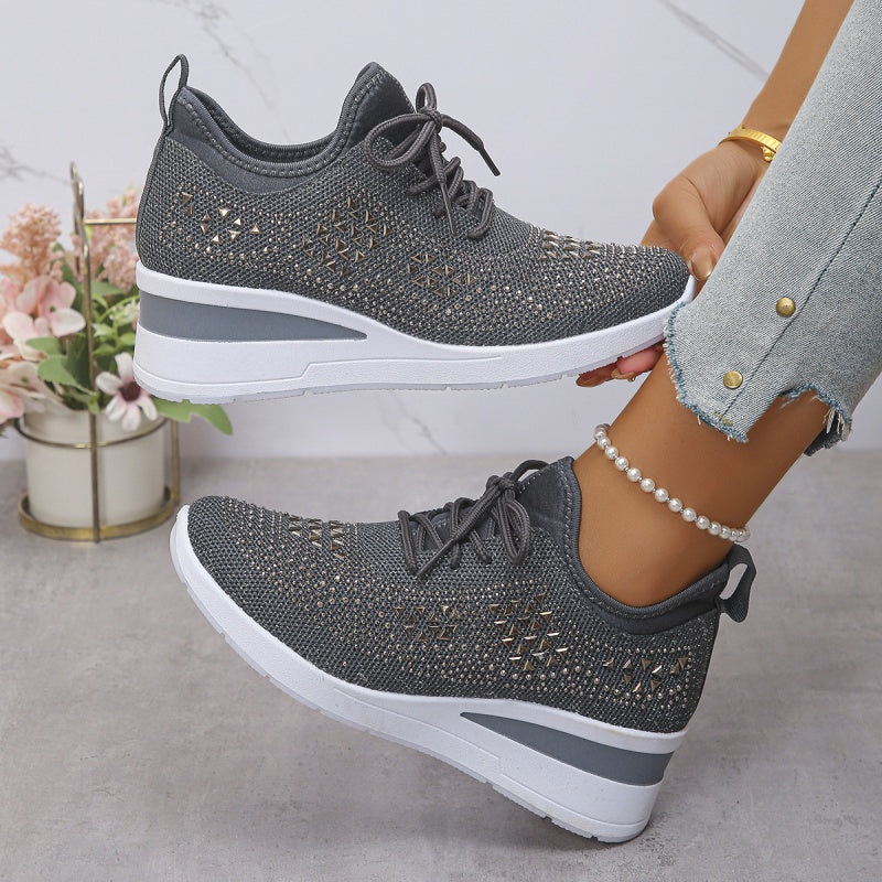 Luriya - Sparkling Rhinestone Sneakers