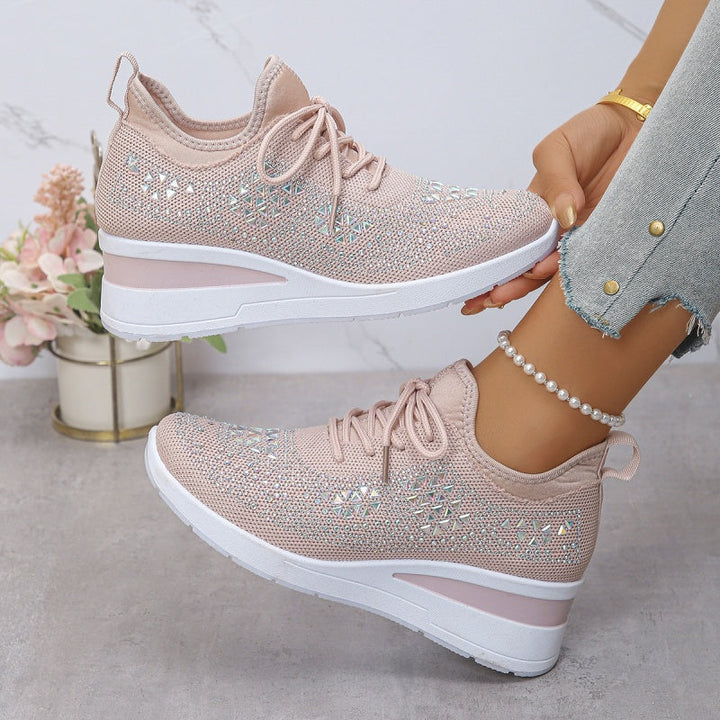 Luriya - Sparkling Rhinestone Sneakers