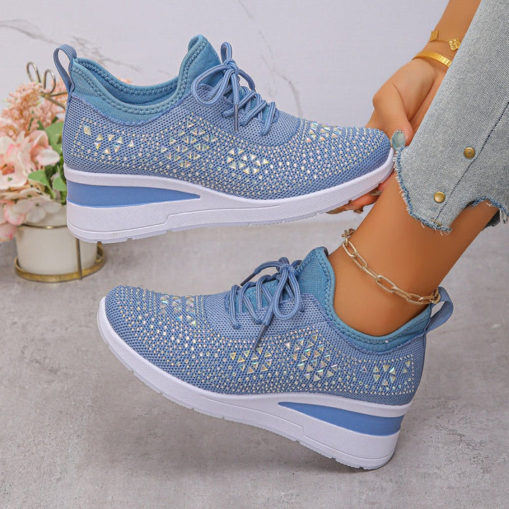 Luriya - Sparkling Rhinestone Sneakers