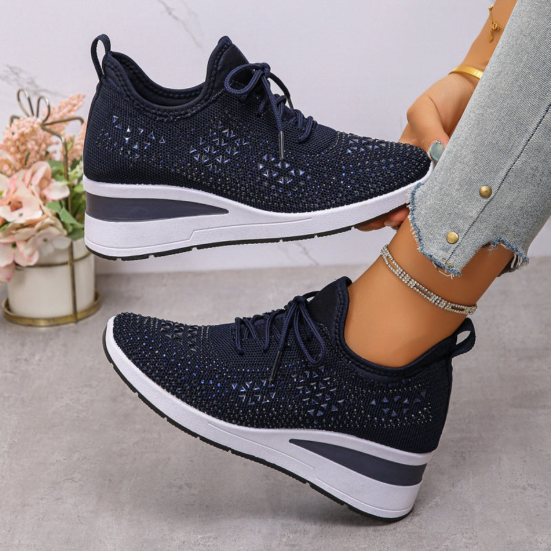 Luriya - Sparkling Rhinestone Sneakers