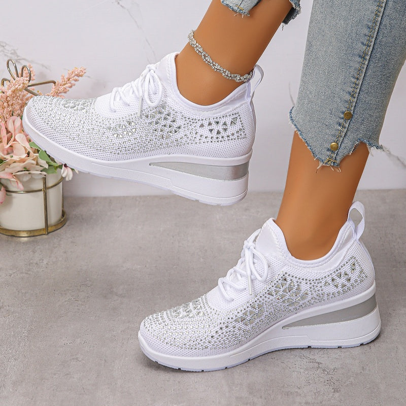 Luriya - Sparkling Rhinestone Sneakers