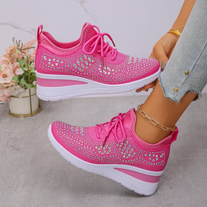 Luriya - Sparkling Rhinestone Sneakers