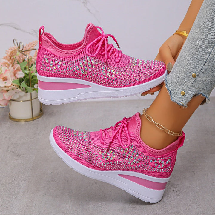 Luriya - Sparkling Rhinestone Sneakers