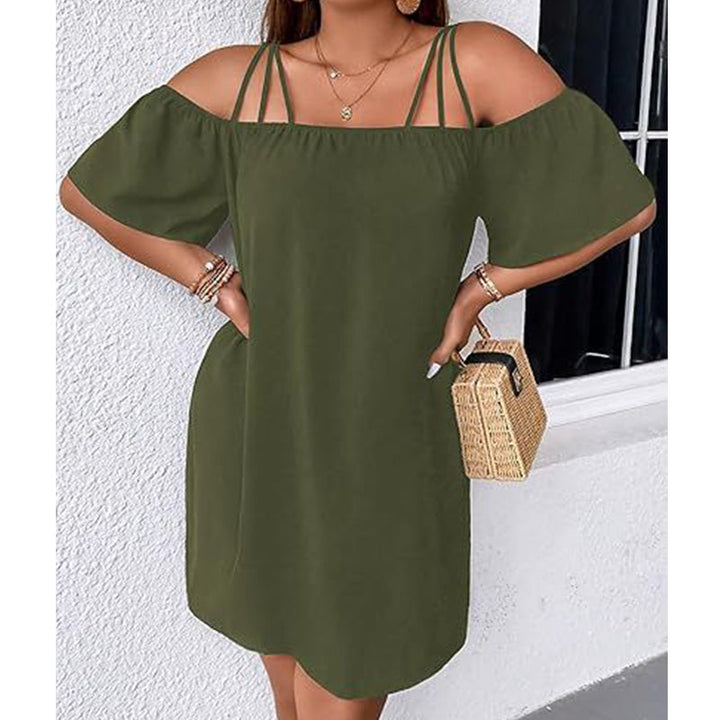 Alissia - Airy Off-Shoulder Dress