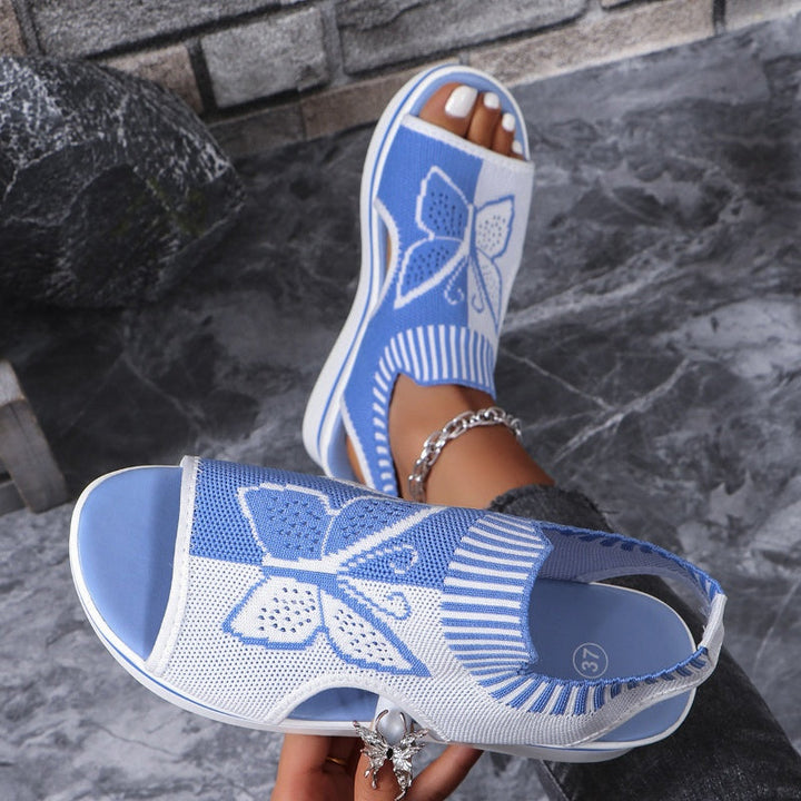 Valessia - Cushioned Platform Sandals