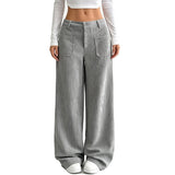 Irma - Soft-Touch Wide-Leg Trousers