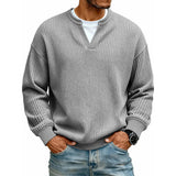 Gustav - Waffle Long-Sleeve Top