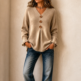 Annelie - Soft-Touch V-Neck Sweater