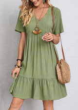 Flavia - Fluid Layered Dress